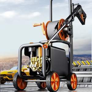 Idropulitrice ad Alta Pressione, Attrezzatura <span class=keywords><strong>per</strong></span> Pulizia Veicoli e Cortili, <span class=keywords><strong>Macchina</strong></span> Portatile Elettrica <span class=keywords><strong>per</strong></span> Lavaggio Auto - Product Image 3