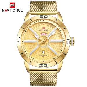 Nuevo Reloj de Pulsera Naviforce 9155 de Lujo para Hombre, Reloj de Cuarzo Informal de Acero Inoxidable de Marca para Hombre - Product Image 2