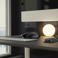 Souris sans fil au design texturé unique, compacte et portable pour faciliter le travail