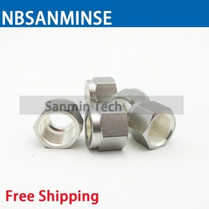 NBSANMINSE 316L Stainless Steel Nuts For Rigid <b>Pipes</b> Industrial Use - Product Image 2