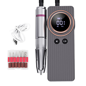 Venta de fábrica USB recargable 35000RPM inalámbrico móvil portátil máquina de perforación de <span class=keywords><strong>uñas</strong></span> - Product Image 4