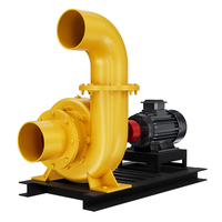 Pompe à eau diesel 20HP Pompe à débit mixte à grand débit pour irrigation agricole Drainage OEM personnalisable Pompe d'inondation 8 pouces 10 pouces