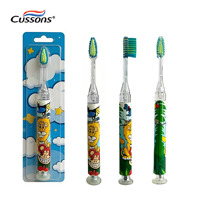 Cepillo de Dientes Infantil Portátil con Diseño Creativo de Dibujos Animados, Mango Suave, Venta al Por Mayor de Fábrica, OEM