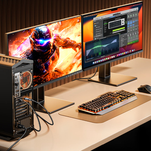 Adaptateur SAMZHE en alliage d'aluminium 4K DP vers <span class=keywords><strong>HDMI</strong></span>, convertisseur vidéo DisplayPort <span class=keywords><strong>mâle</strong></span> vers <span class=keywords><strong>HDMI</strong></span> femelle pour ordinateur portable, téléviseur, moniteur, projecteur - Product Image 5