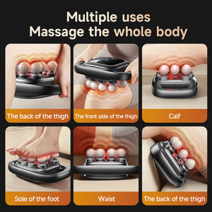 Alat Terapi Perkusi Jaringan Dalam Profesional Portabel 10 Kepala untuk Meredakan Nyeri Otot pada Tubuh, Kepala, dan Leher - Product Image 4