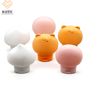 Mini Botella Plana <span class=keywords><strong>de</strong></span> 100 ml/120 ml <span class=keywords><strong>con</strong></span> Diseño <span class=keywords><strong>de</strong></span> <span class=keywords><strong>Oso</strong></span> Adorable para Cuidado <span class=keywords><strong>de</strong></span> la Piel, Champú y Mascarilla Facial <span class=keywords><strong>con</strong></span> Tapa Abatible <span class=keywords><strong>de</strong></span> <span class=keywords><strong>Aceite</strong></span> Esencial PE - Product Image 5