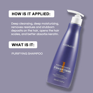 <span class=keywords><strong>Shampoing</strong></span> purifiant à la kératine <span class=keywords><strong>sans</strong></span> formaldéhyde, utilisation en Salon professionnel - Product Image 3