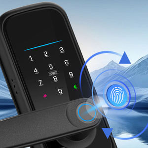 قفل ذكي فاخر يعمل بالواي فاي مع التحكم عن بعد، مع تقنية التعرف على الوجه وبصمة الكف، وجرس باب بكاميرا للدفع والسحب، مناسب للأبواب الخشبية - Product Image 6