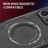 Pour iPhone 16 Pro Max 17 Air iPhone16 iPhone17 Plus Couverture Arrière Anti Chute Dissipation Thermique PC Aile Bouclier Magnétique Téléphone étui