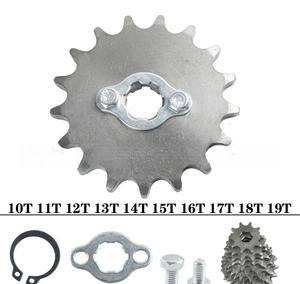 Piñones para Motocicletas Todoterreno Guangzhou Sprockets, Repuestos para Zongshen CQR250: Piñón (rodillo de cadena) con 11 a 20 Dientes - Product Image 2