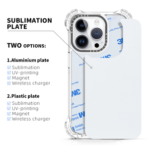 Tùy chỉnh rõ ràng thăng hoa Tấm di động Trường hợp bao gồm Trống <span class=keywords><strong>TPU</strong></span> 2D thăng hoa trường hợp điện thoại cho <span class=keywords><strong>iPhone</strong></span> 16 15 14 13 Pro Max - Product Image 2