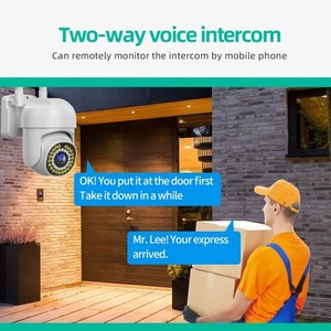 Màu sắc tầm nhìn ban đêm PTZ IP <span class=keywords><strong>Camera</strong></span> không dây âm thanh 2 chiều Yi rất nhiều wifi ngoài trời an ninh nhà giám sát Tốc Độ Mạng Dome <span class=keywords><strong>Camera</strong></span> - Product Image 3