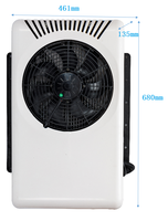 Fournisseur de climatiseurs de stationnement split 12V 24V, unité de climatisation électrique 2100W pour camping-car et motorhome