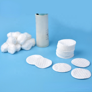 Offre Spéciale – Disques Démaquillants Ronds en <span class=keywords><strong>Coton</strong></span> Biologique Gaufré 3 Plis Jetables pour le Soin du Visage - Product Image 1