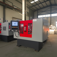Machine de découpe de jantes en diamant Fanuc - Tour à lit plat haute précision pour usage intensif 220V, équipement de découpe de jantes en alliage, polissage de jantes