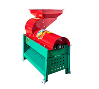 Machine à décortiquer le maïs entièrement automatique à haute capacité de production journalière pour la ferme, machine de séparation des grains de maïs