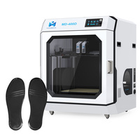 MD-400D IDEX Stock gratuit nivellement professionnel imprimante 3d magasins d'impression imprimante 3d pour semelles orthopédiques