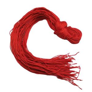 Fil de corde rouge 60 cm pour la fabrication de bijoux, cordon à pompon fait main, origine Yiwu - Product Image 4