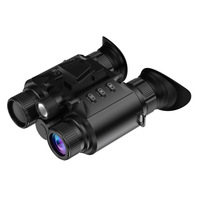 Nouvelle lunette de vision nocturne transfrontalière à fixation sur la tête, télescope binoculaire HD pour l'extérieur, lunettes infrarouges, écran 1,44 pouces, mémoire 64 Go, longueur focale