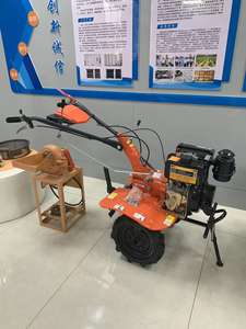 8hp गैसोलीन मिनी टिलर हैंडहेल्ड खेती के लिए 20hp मोटर सब्जी प्लॉट की नई स्थिति डीजल इलेक्ट्रिक पावर - Product Image 3