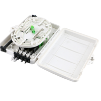 FTTH Réseau Extérieure Graisse 4 core Boîte à Bornes À Fiber Optique Boîte de Distribution