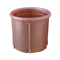 Baignoire Portable PVC gonflable bain de glace baignoire pour adultes PVC pliable bain de trempage rond bain de glace baignoire gonflable