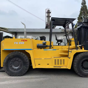 Montacargas Usado Original Japonés TCM//MITSUBISHI FD250 con Motor ISUZU de 25 Toneladas, Diésel, en Venta al por Menor, con 6 Meses de Garantía - Product Image 1