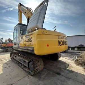 Excavadora Hidráulica Usada Kobelco SK250LC Tipo Oruga con Motor Hino, Engranajes y Bomba - Buen Estado, Original de Japón - Product Image 1