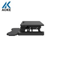 Bureau électrique réglable en hauteur, assis-debout, double moteur, pour bureau et domicile, convertisseur de table électrique