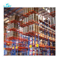 Support de stockage de palettes intégré avec des étagères à palettes robustes pour les opérations logistiques