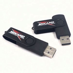 Promotional Swivel USB Pendrive Customized USB Flash Drive With Logo - Product Image 3