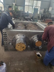 Industrial Heavy Duty Tyre Rubber Recycling Crusher Whole Truck Tire Waste Radial Tire Shredder Machine to Make Crumb Rubber - Product Image 4
