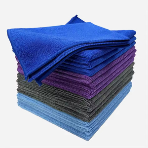 80 Polyester 20 Polyamide Hot Sale 30x30 40x40 Microfibre Cleaning Cloth <b>Car</b> Wash Cloth Dish Rag Microfiber Kitchen Drying Towel - Product Image 4