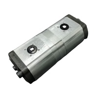 Pompe à engrenages hydraulique BELLE grise B210166 pour équipement Bell, garantie 6 mois, en STOCK avec rapports et inspection vidéo