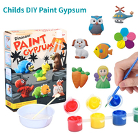 Jouets éducatifs pour enfants de 5 à 7 ans, peinture sur plâtre DIY, arts et artisanat