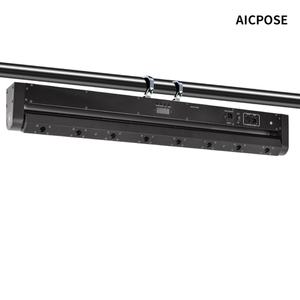 AICPOSE - Barra de Luces Láser de 8 Cabezas Móviles DMX para Fiestas, DJ, Discotecas, Barra de Luces Láser de 8 Cabezas - Product Image 1