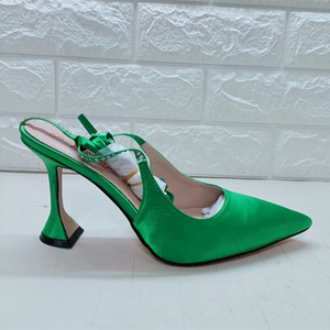 Chaussures de bureau pour femmes à bout pointu, talon chaton, bride cheville, nœud décoratif, chaussures à talons hauts pour femme, collection printemps - Product Image 2