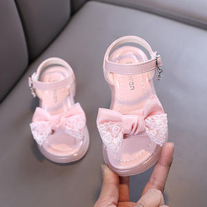 Sandalias de Princesa para Niñas, con Dibujos Animados y Pedrería, Cómodas para Vestir - Product Image 3