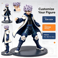 Figura de Acción de Anime en 3D de PVC, Colección Personalizada, Estatua de Son Goku Super Saiyan, Fabricante OEM