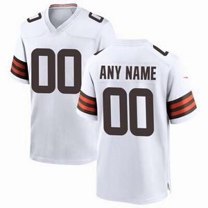 Grosir Jersey Futbol Amerika kualitas terbaik dijahit Cleveland Nfling 32 tim kaus sepak bola Amerika - Product Image 4