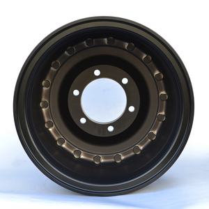 JASTOO üretilen kamyon Produced 20x11 dövme <span class=keywords><strong>2</strong></span> parça yapısı kamyon tekerlekleri mat siyah 20x11 tekerlekler ağır araç için - Product Image 5