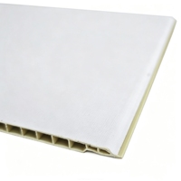 Panneaux de plafond en PVC écologiques de 7 mm d'épaisseur avec design imitation bois, ignifuges et imperméables, carreaux de 24x24 pouces
