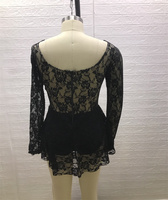 Nouveau Costume de Danse Attrayant en Dentelle Noire pour Filles Adultes-Costumes Lyriques-10