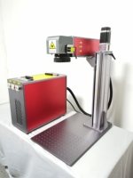 Machine de marquage laser à fibre JPT RAYCUS 20w 50w 100w avec dispositif rotatif et convoyeur pour le marquage des métaux et des plastiques