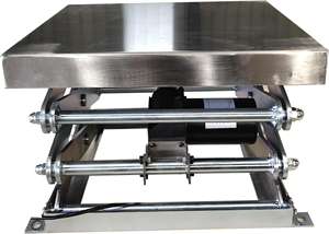 Tijera eléctrica pequeña de 100 a 1500Kg, mesa elevadora ligera - Product Image 3