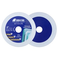 Ultradunne diamantzaagblad met vacuümgelaste binding, Ø 75/100/115/125 mm, hoge snelheid, voor glas, tegels, keramiek en jade.