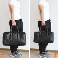 Sac de Voyage Cabas Imperméable en Cuir, Grand Sac Polochon Mixte pour Hommes et Femmes, Sac de Week-End