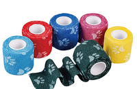 Bande de contention adhésive cohésive de 5 cm à motif imprimé camouflage pour le sport, pour le football, les chaussettes, les poignets, les genoux et les chevilles