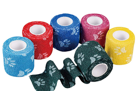 Venda cohesiva autoadhesiva de 5 cm con patrón impreso de camuflaje para deportes, agarre de fútbol, calcetines, muñecas, rodillas y tobillos - Product Image 4
