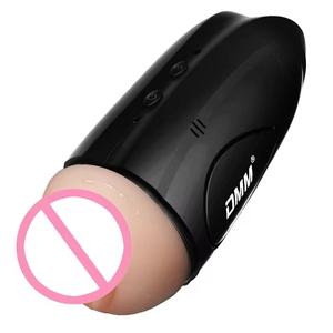 Cup <span class=keywords><strong>Masturbator</strong></span> otomatis pria, kontrol cerdas desain lubang ganda cangkir pesawat getaran laki-laki pabrik grosir - Product Image 6